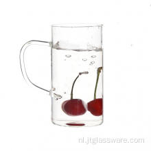 Enkelwandige aangepaste glazen mokken voor thee
